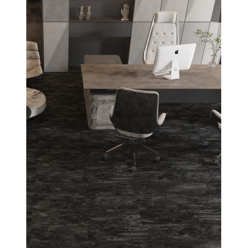 Quartz vinyl tile Urban Anthracite