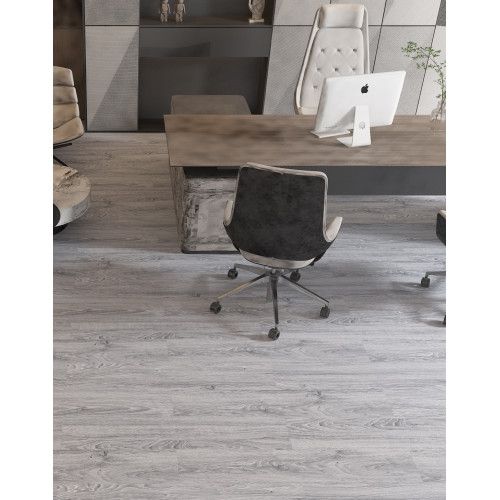 Quartz vinyl tile Snow Grey