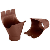 Gutter outlet 125/90 mm