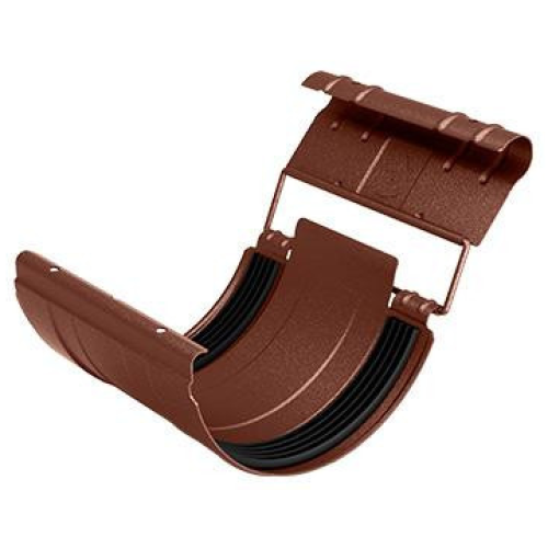 Gutter connector with holder